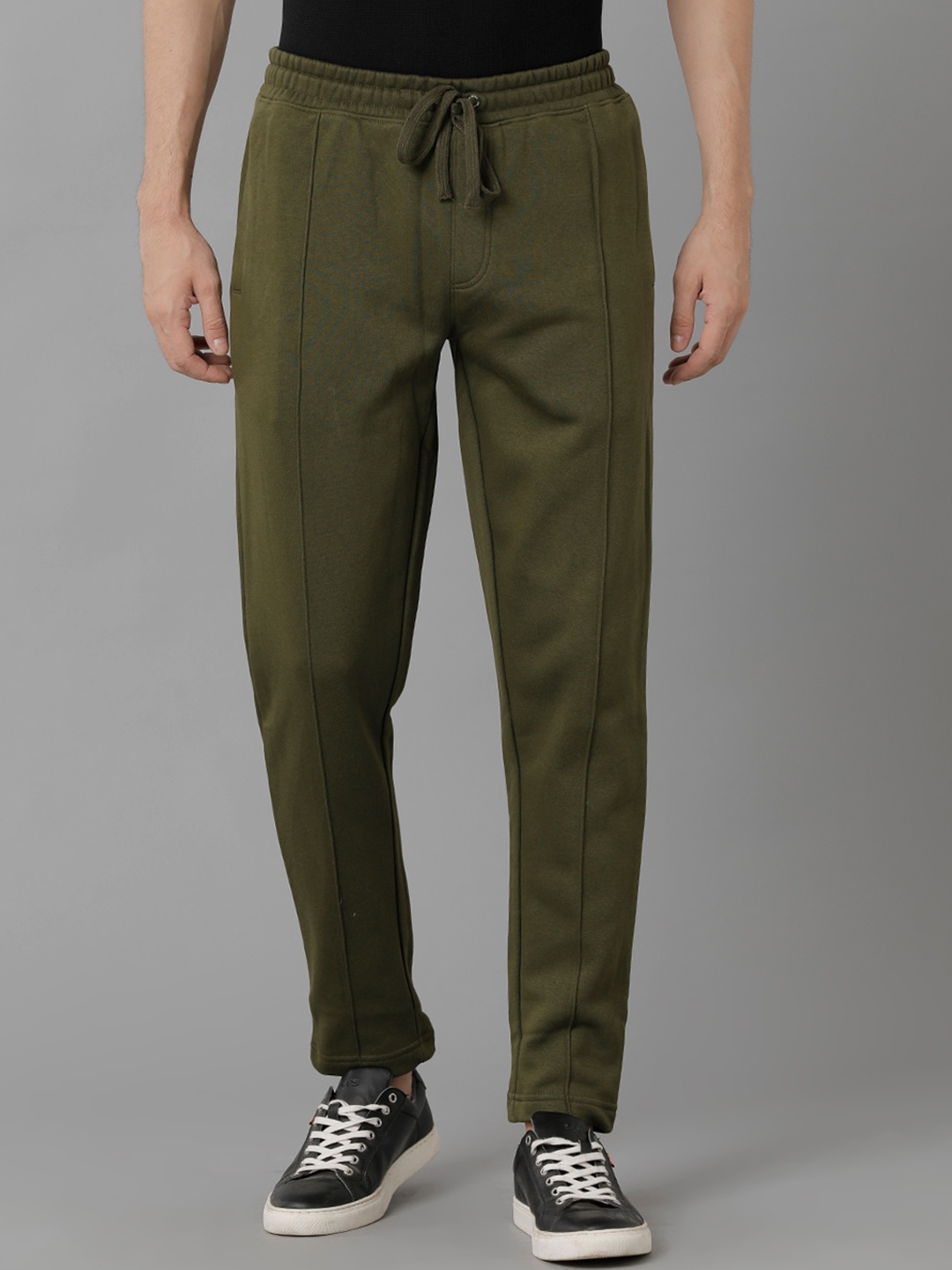 

Voi Jeans Mid-Rise Track Pants, Green