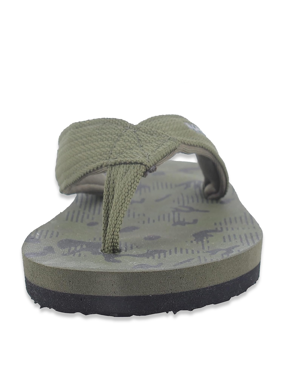 

Sparx Men Printed Thong Flip-Flops, Olive