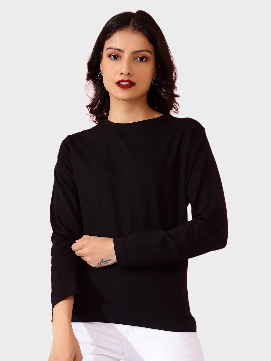 

T-SHIRT TRUCK Regular Fit Cotton T-shirt, Black