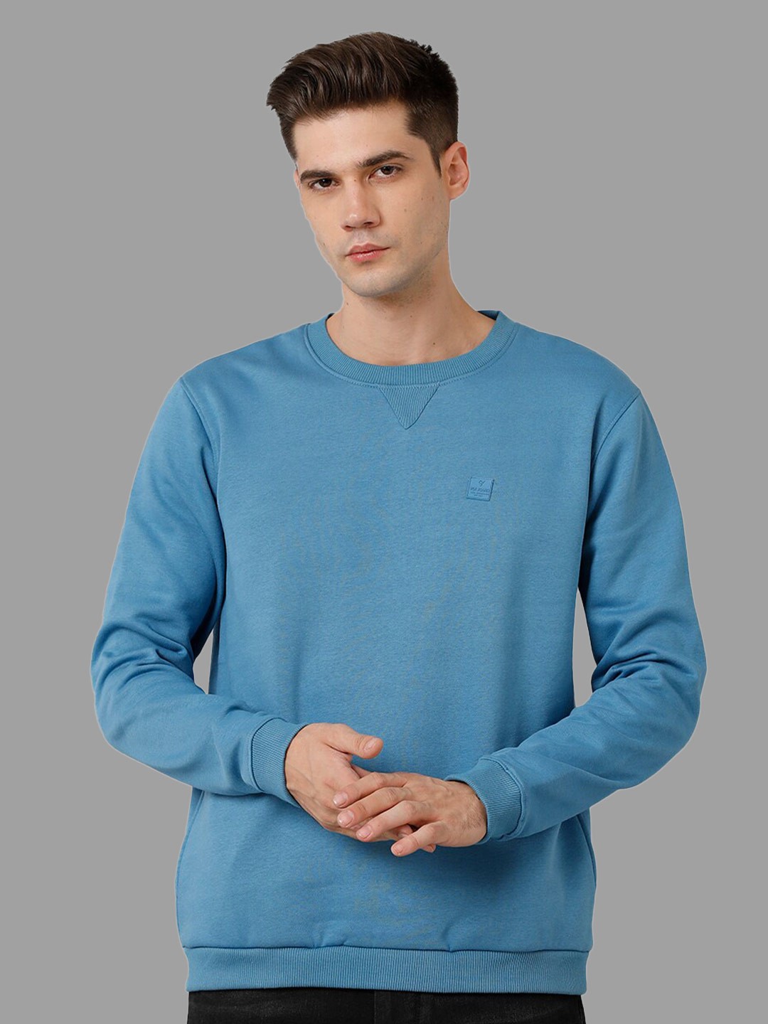 

Voi Jeans Crew Neck Pullover Sweatshirt, Blue