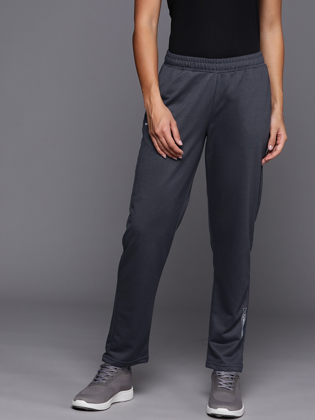 

HRX by Hrithik Roshan Women Regular Fit Lifestyle Track Pants, Charcoal