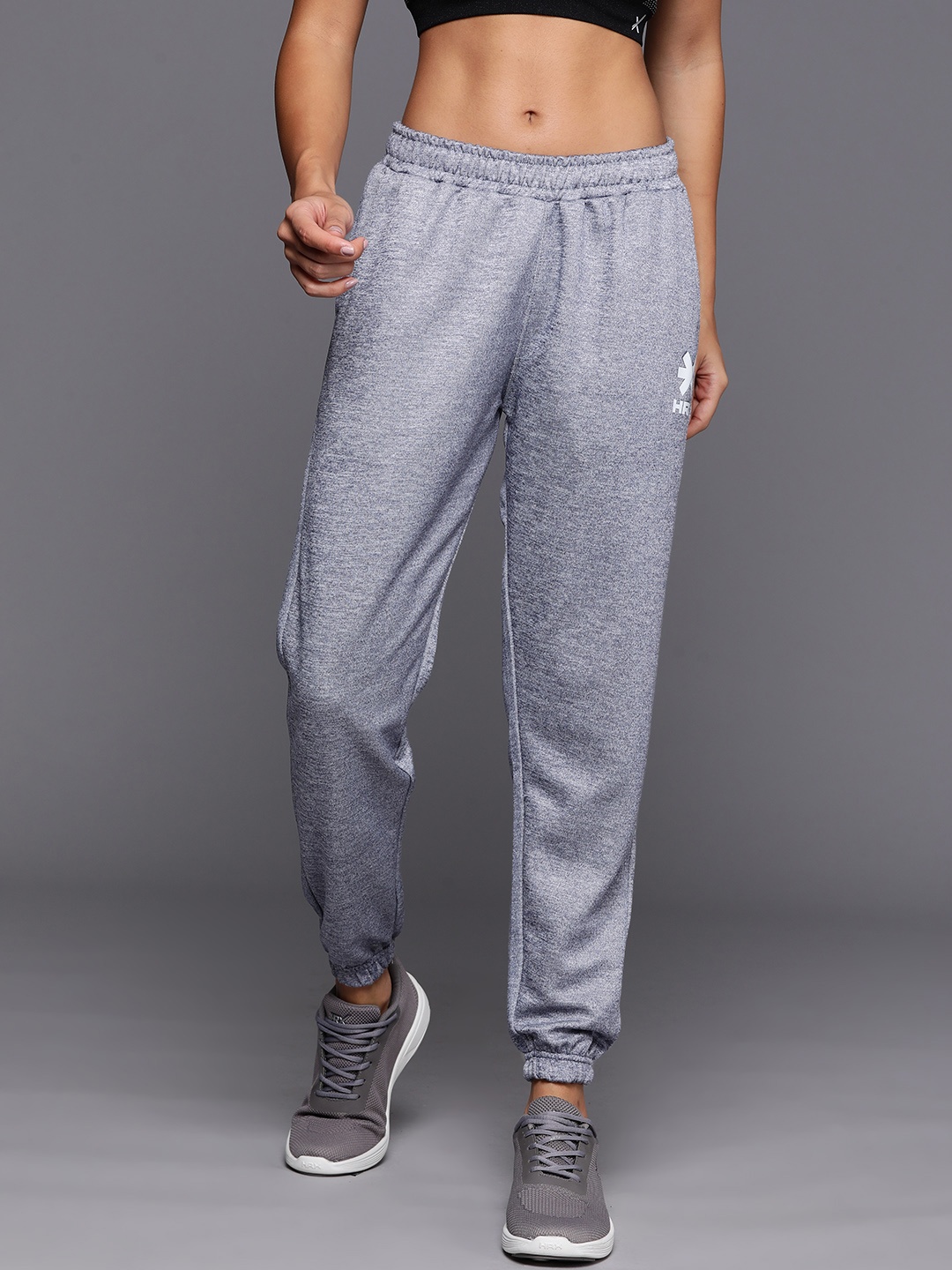 

HRX by Hrithik Roshan Women Rapid-Dry Running Joggers, Blue