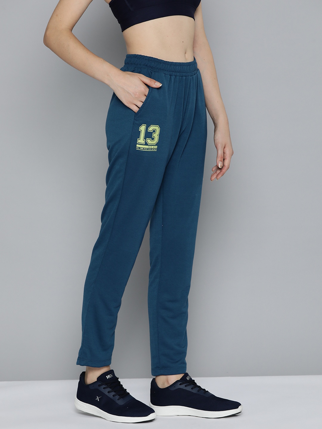 

HRX by Hrithik Roshan Women Lifestyle Track Pants, Teal