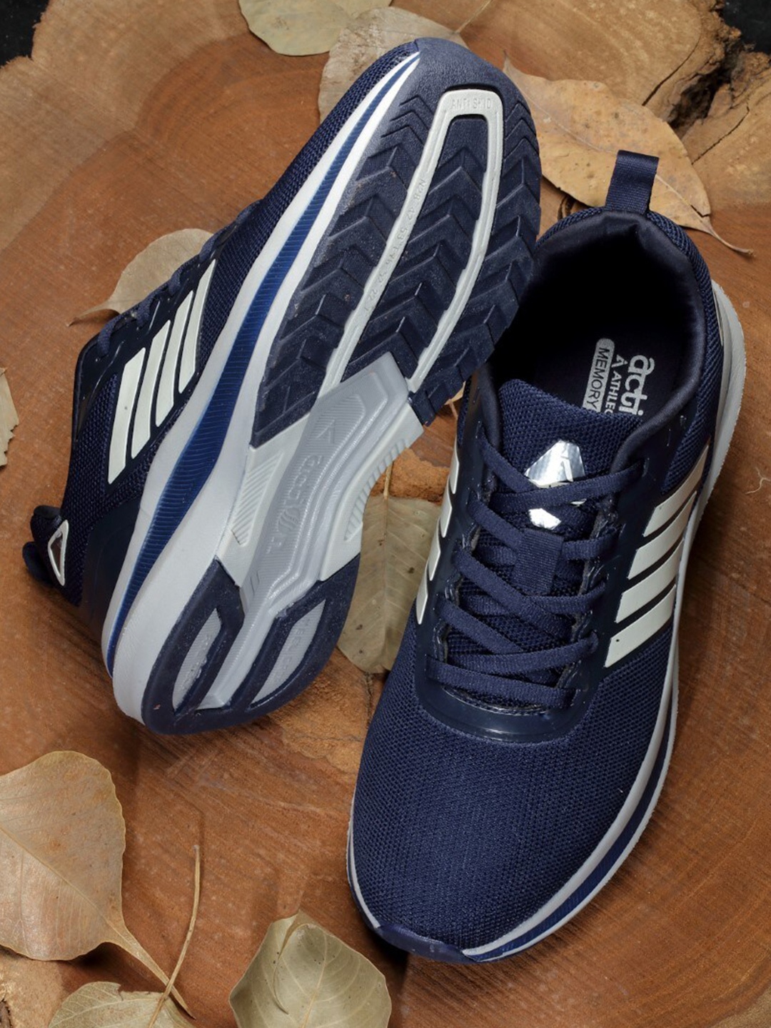 

Action Men Mesh Running Sports Shoes, Navy blue