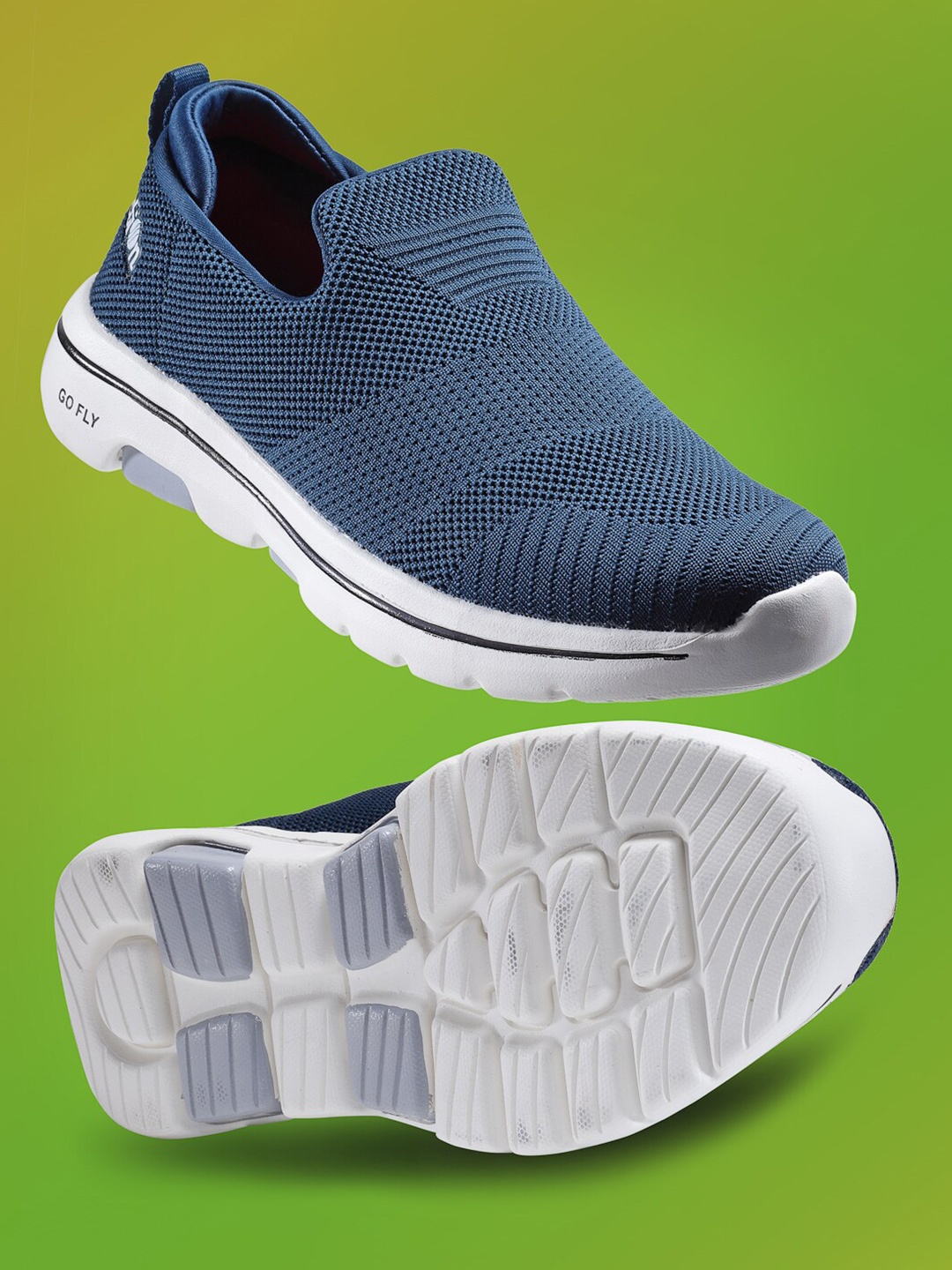 

Action Men Mesh Marking Walking Shoes, Teal