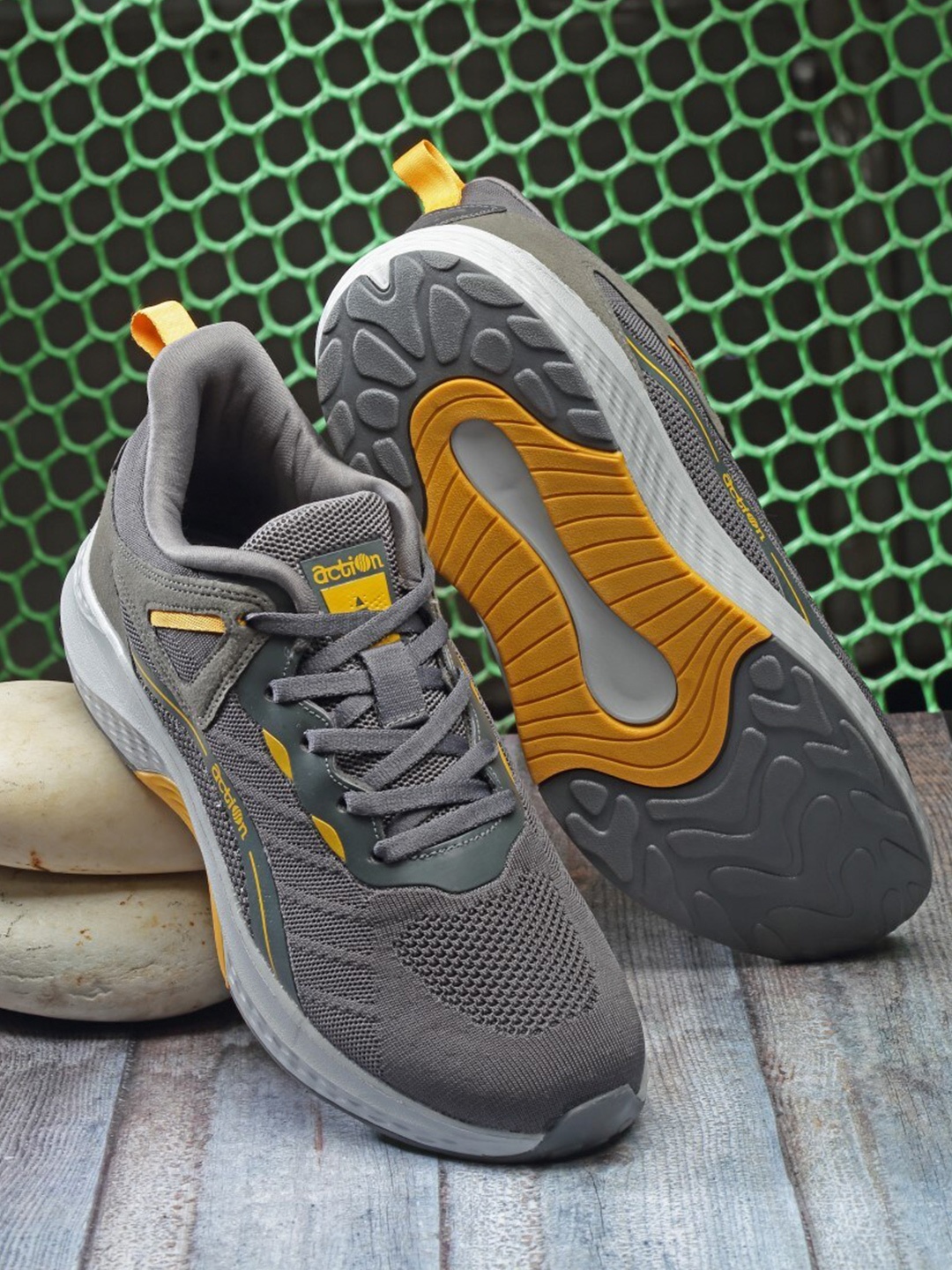 

Action Men Technology Running Shoes, Grey