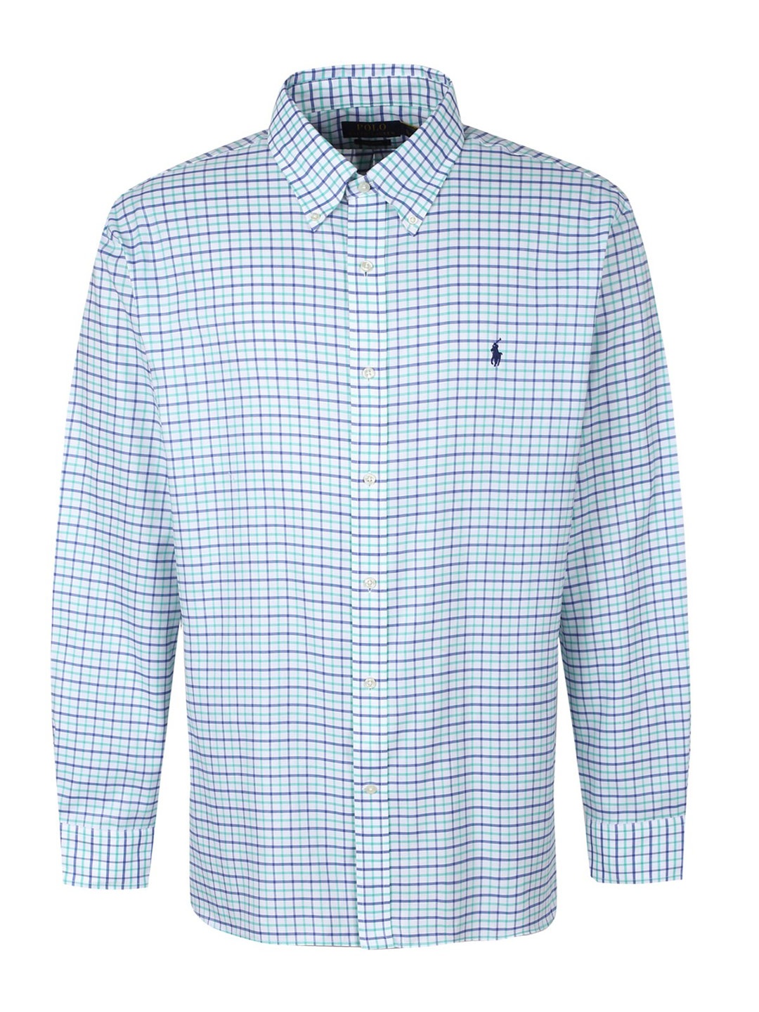 

Polo Ralph Lauren Grid Tattersall Checked Linen Shirt, Blue