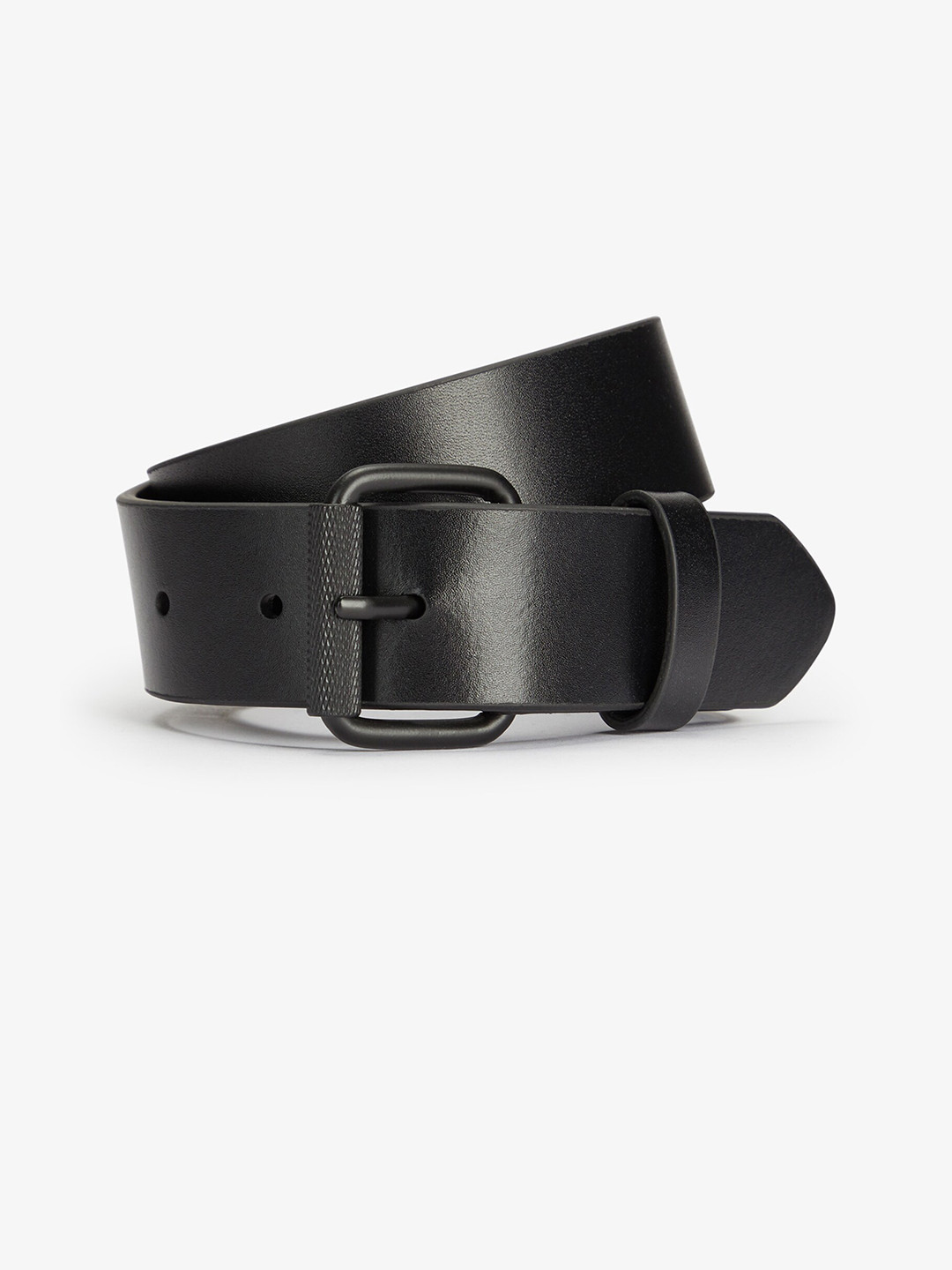 

Fred Perry Men Wide Leather Belt, Black