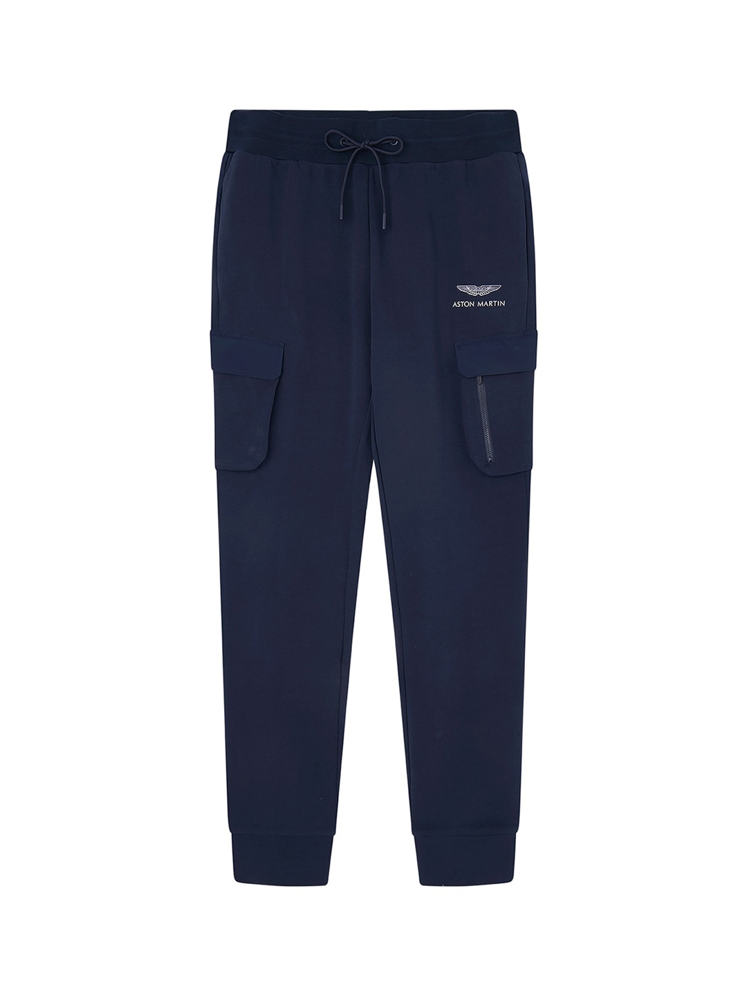 

HACKETT LONDON Men Cotton Joggers, Navy blue