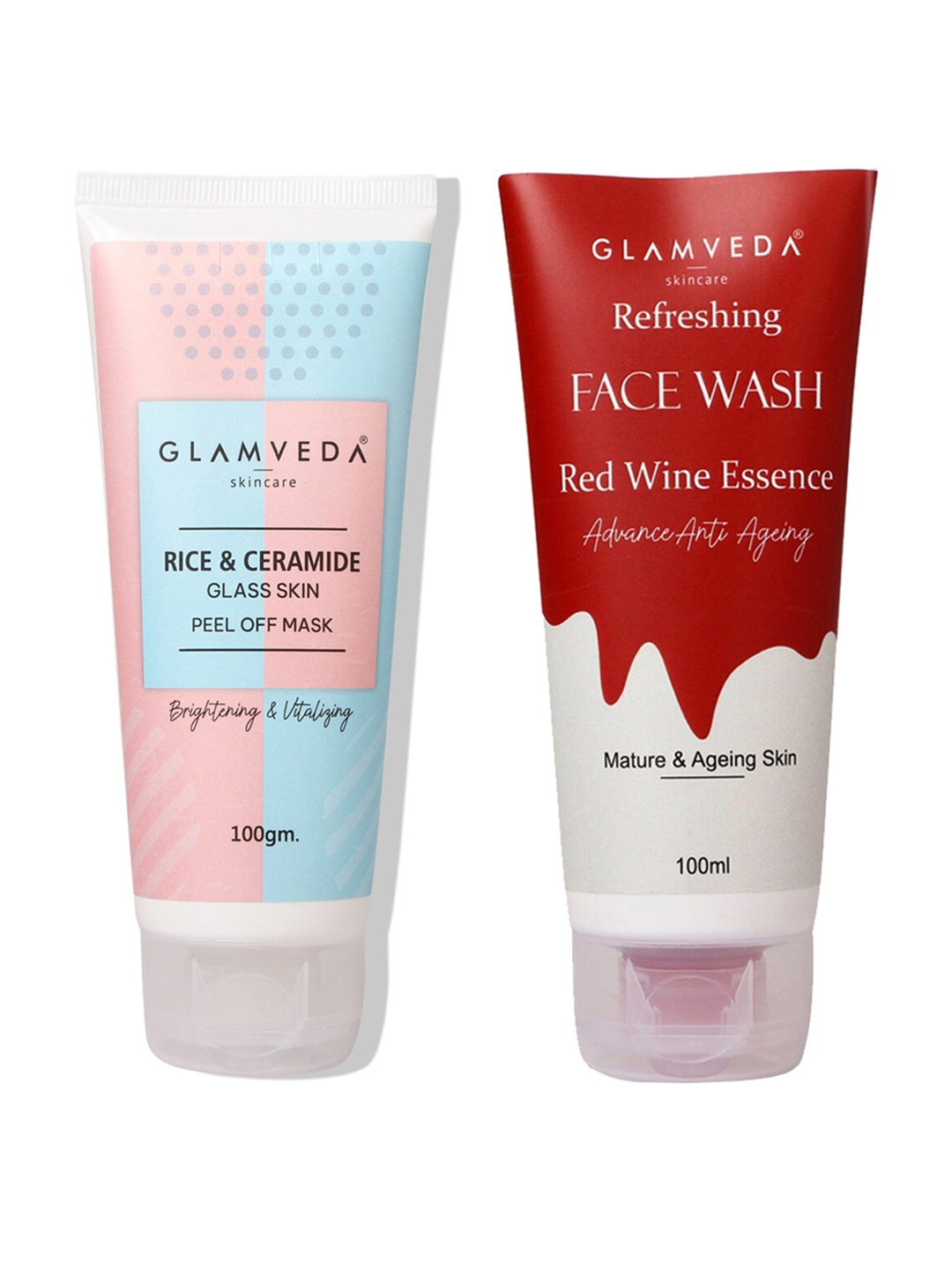 

GLAMVEDA Set of 2 Mask & Peel 200ml, Blue