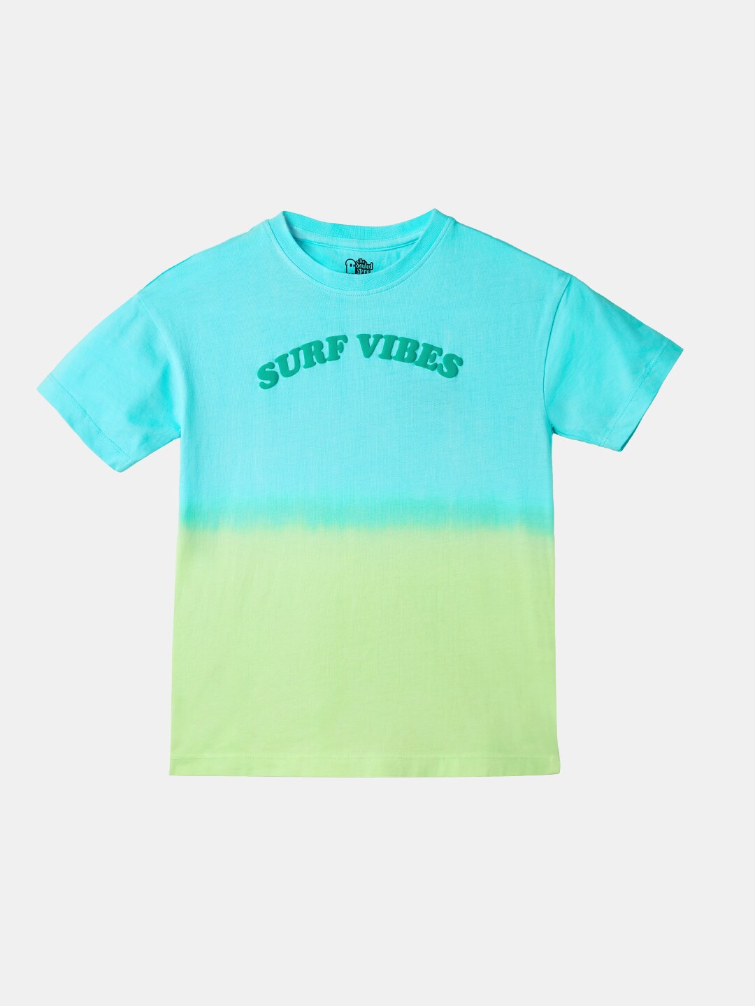 

The Souled Store Boys Colourblocked Pure Cotton T-shirt, Blue