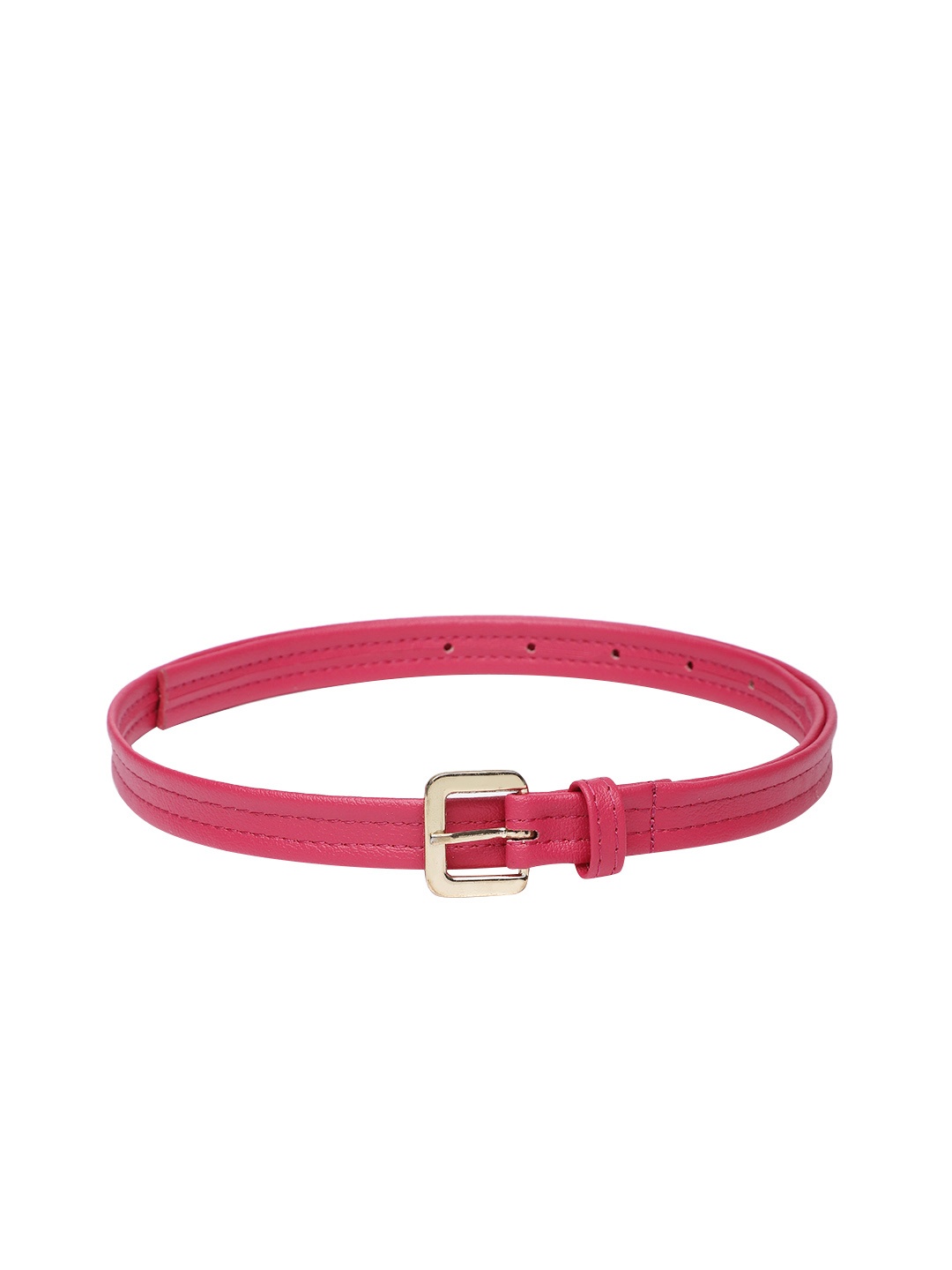 

Baggit Women Solid Slim Belt, Red