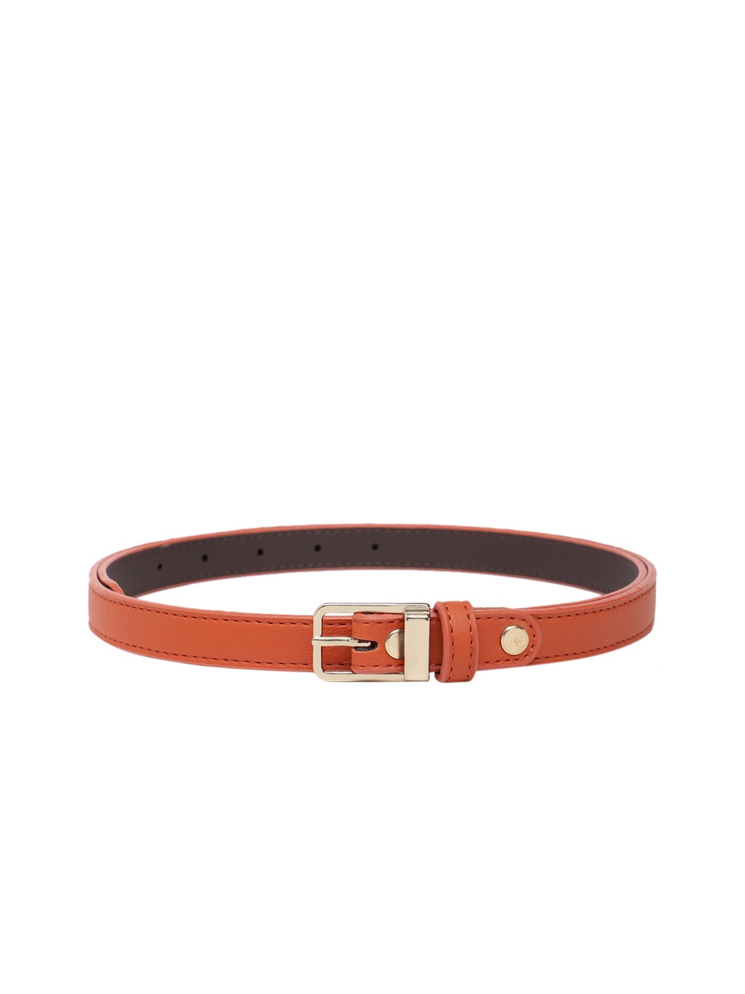 

Baggit Women Solid Slim Belt, Coral