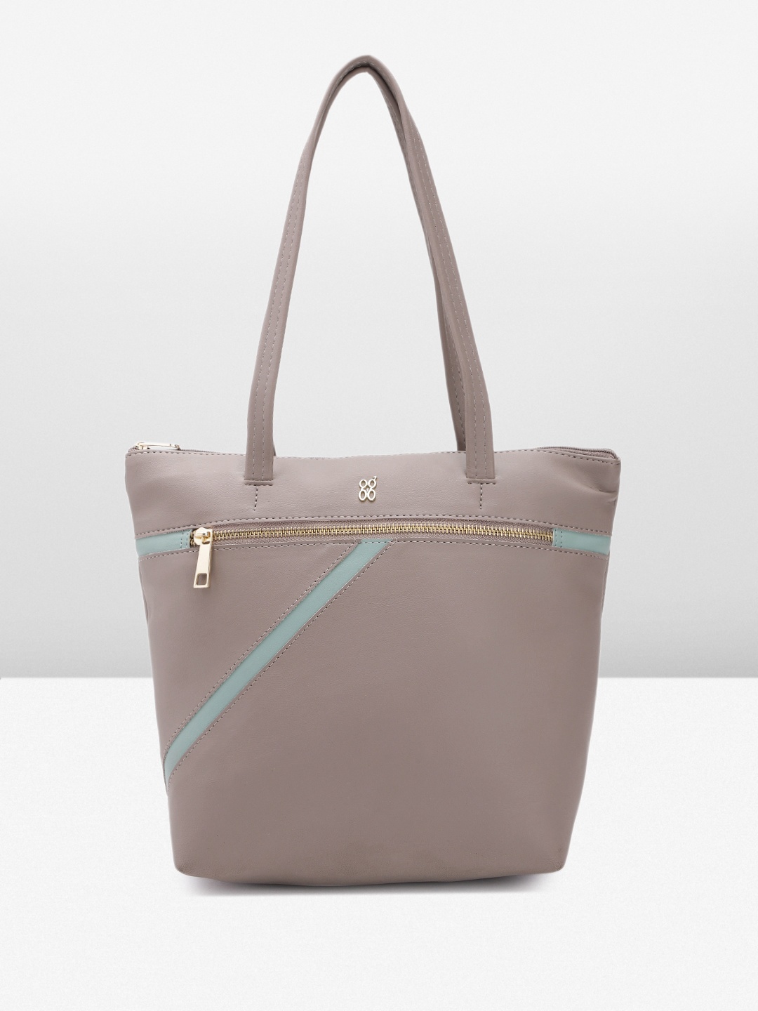 

Baggit Striped Shoulder Bag, Grey