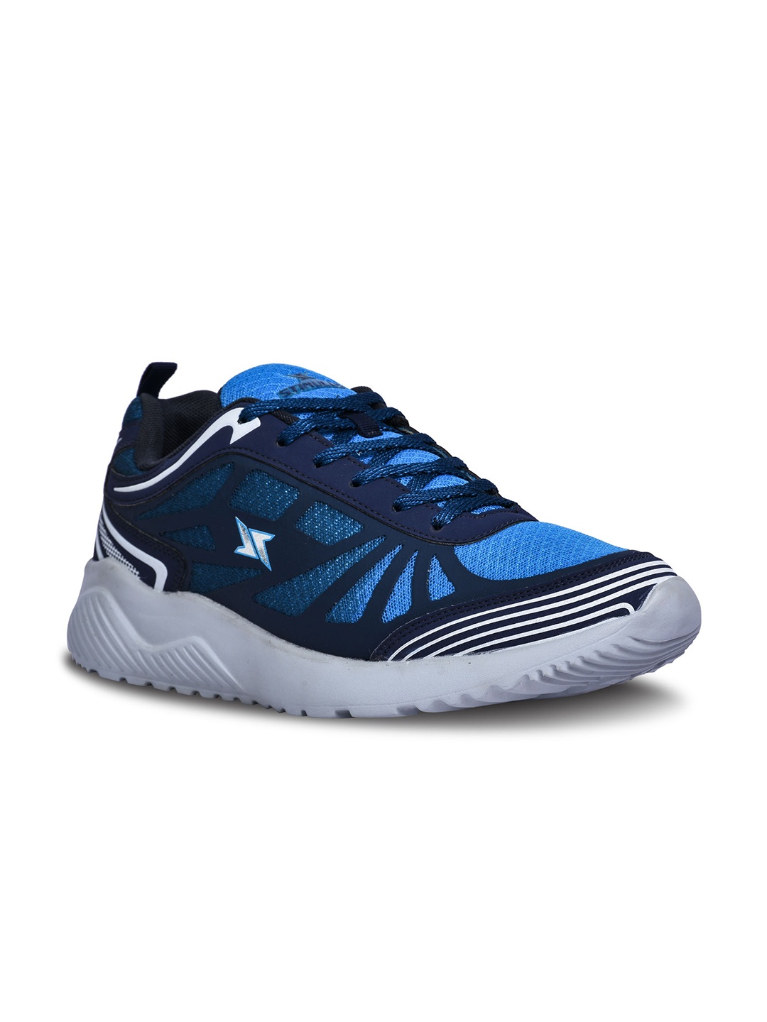 

Paragon Men Lightweight Mesh Ultra Comfortable Marking Walking Shoes, Blue