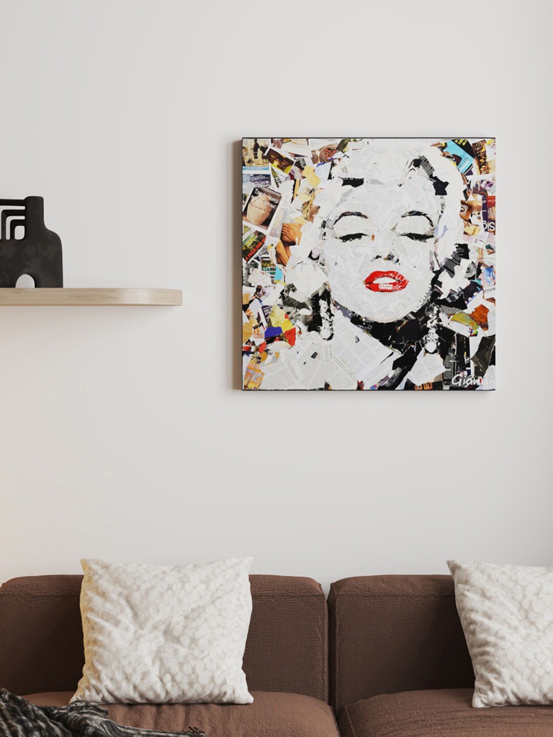 

Art Street White Marilyn Monroe Printed Framed Wall Art