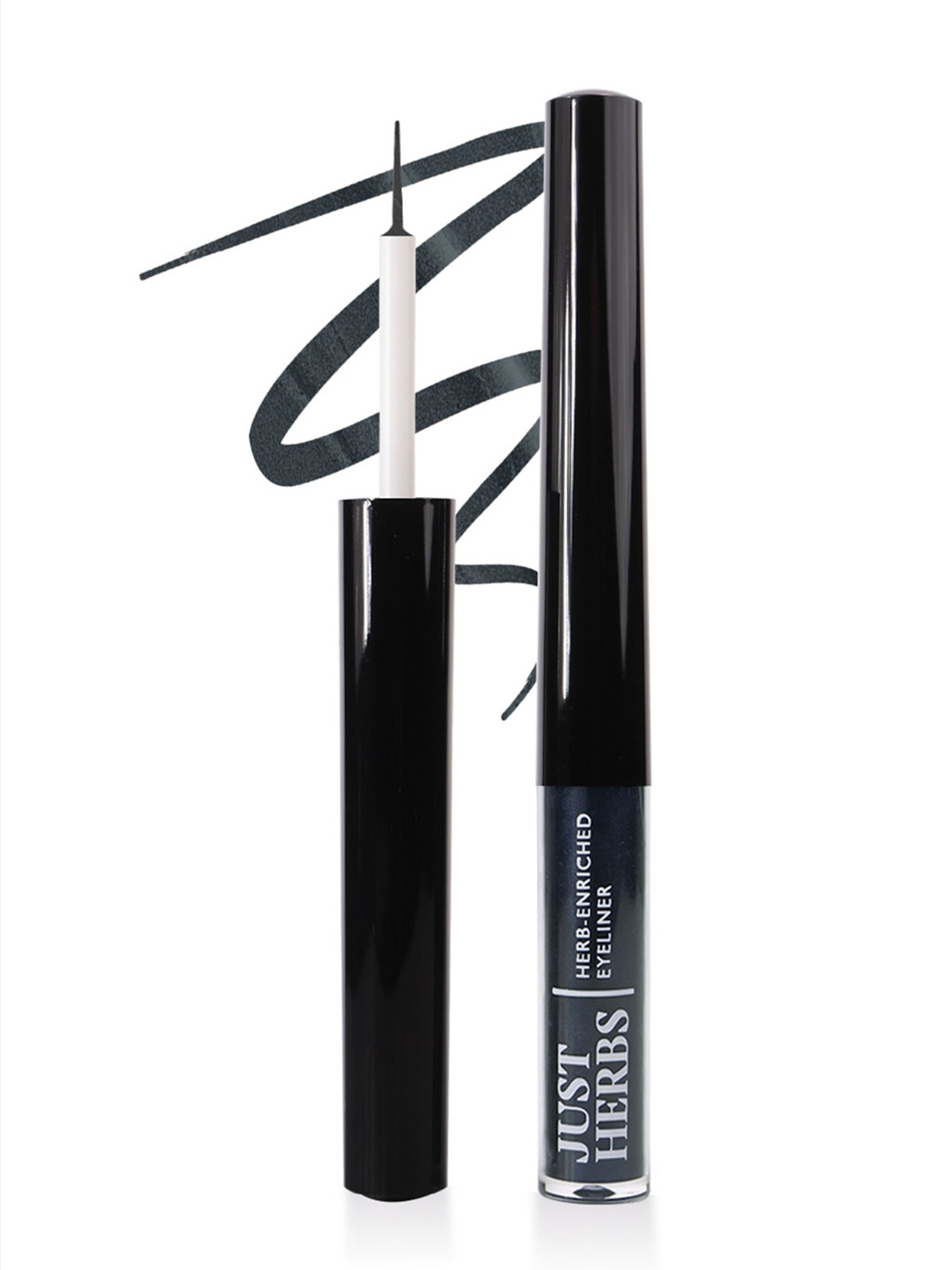 

Just Herbs Waterproof Herb-Enriched Liquid Eyeliner 2.5 ml - Smoky Charcoal