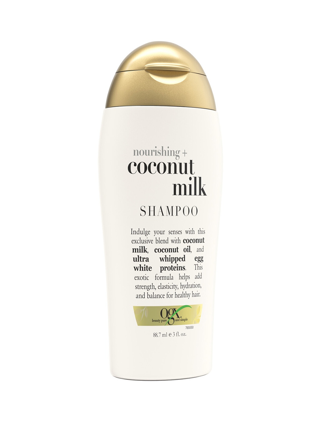 

OGX Nourishing + Coconut Milk Moisturizing Shampoo With Egg White Protein - 88.7 ml