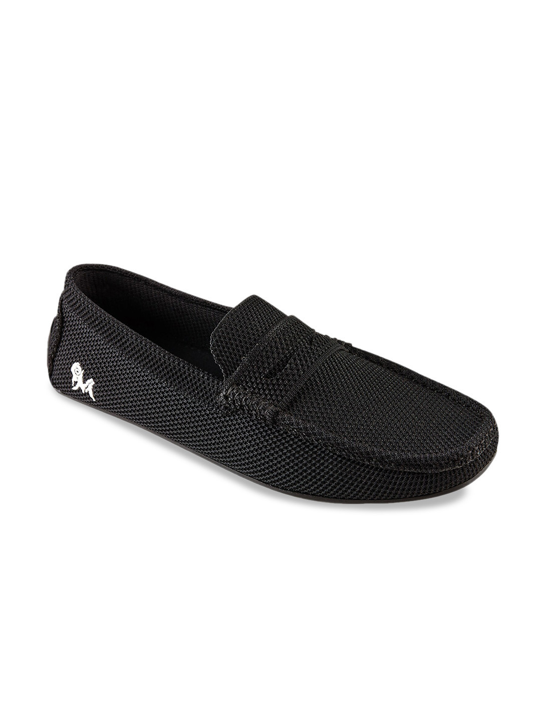 

NEEMANS Woven Design Lightweight Penny Loafers, Navy blue