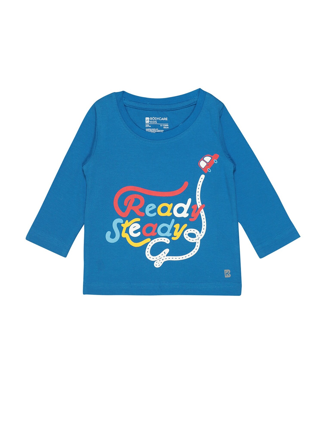 

Bodycare Boys Typography Printed Cotton T-Shirt, Blue