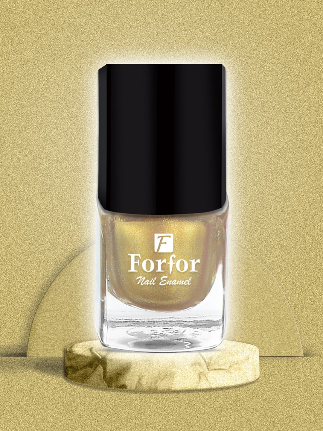 

FORFOR Set of 4 Perfect Stay Trendy Nail Polish with Nail Enamel Removing Wipes, Multi
