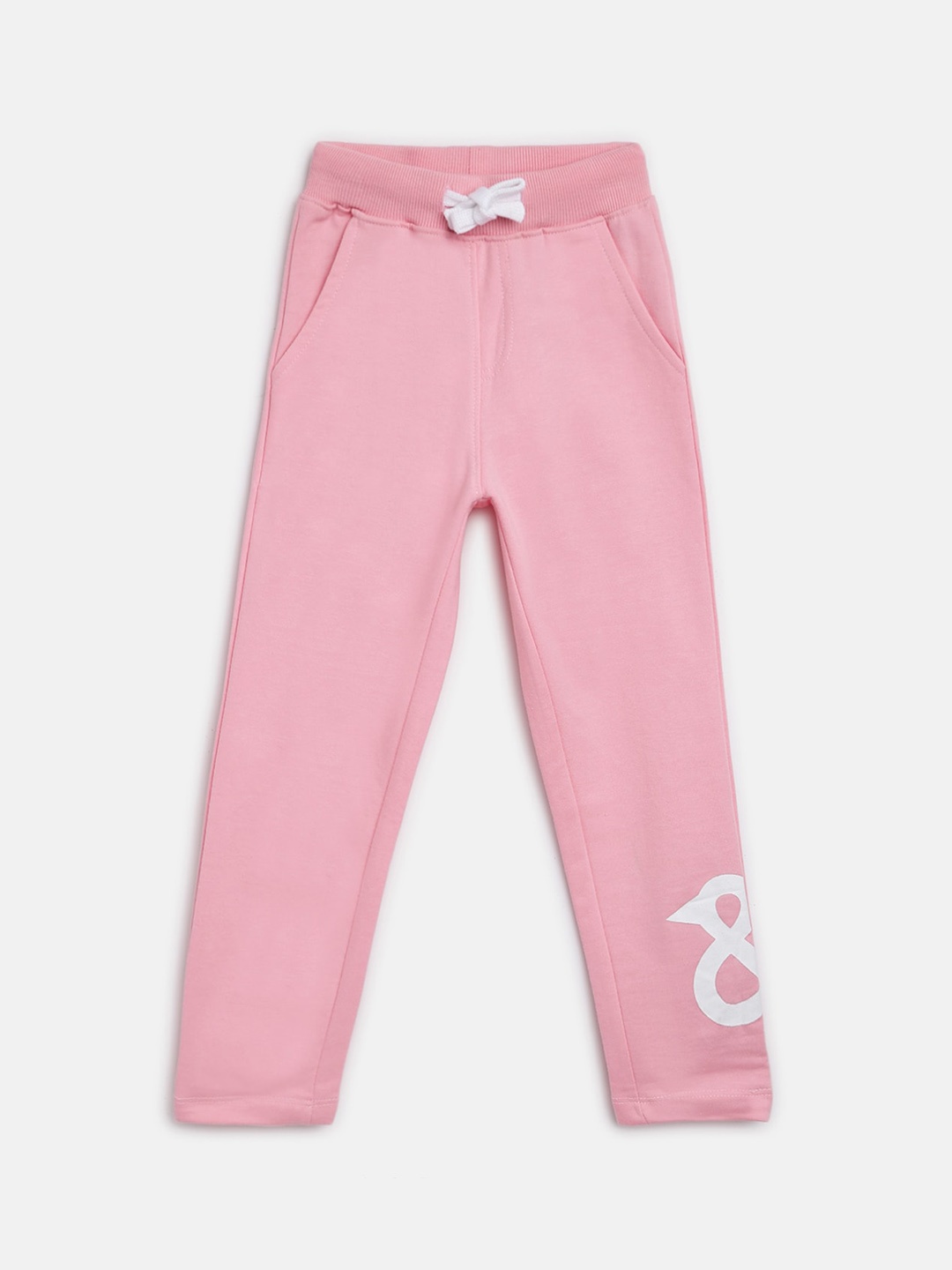 

TALES & STORIES Girls Mid-Rise Trousers, Pink