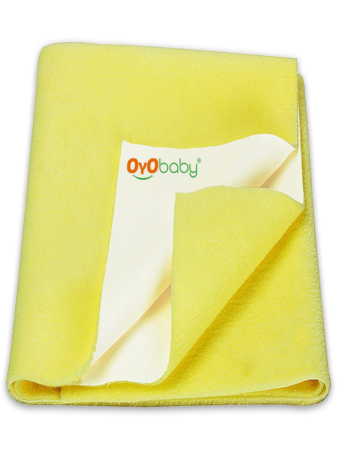 

OyO Baby Yellow Waterproof & Baby Dry Sheet Polycotton Mattress Protector