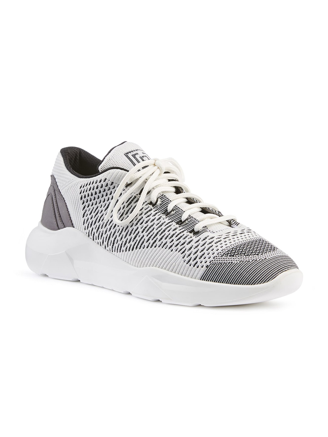 

FREESOUL Woven Design Sneakers, White