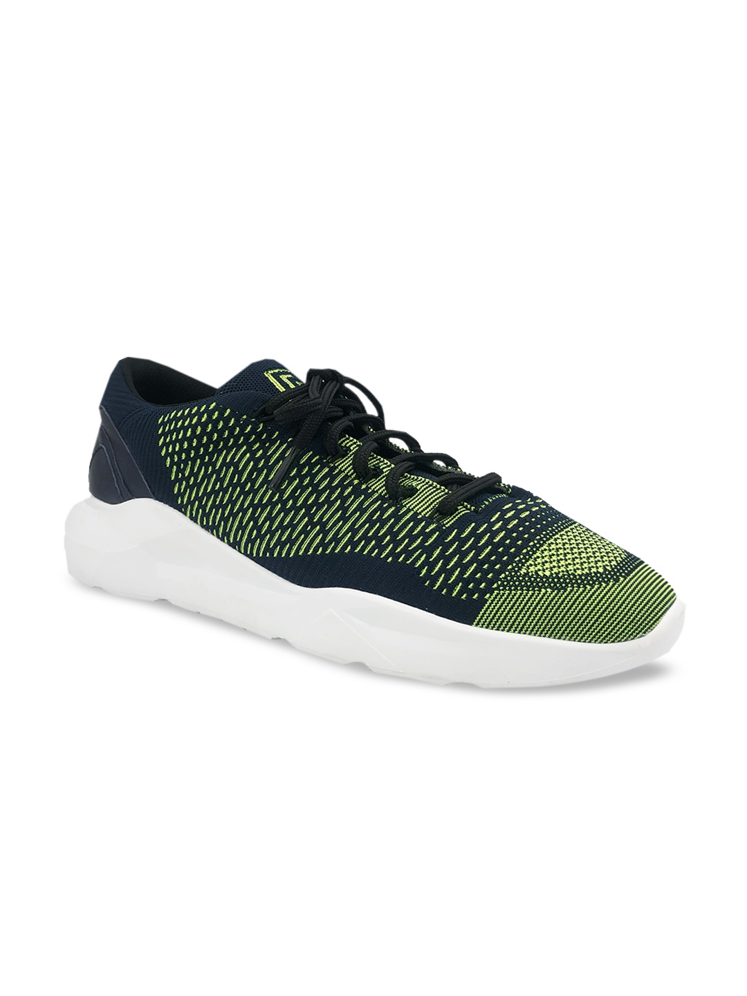 

FREESOUL Woven Design Sneakers, Navy blue