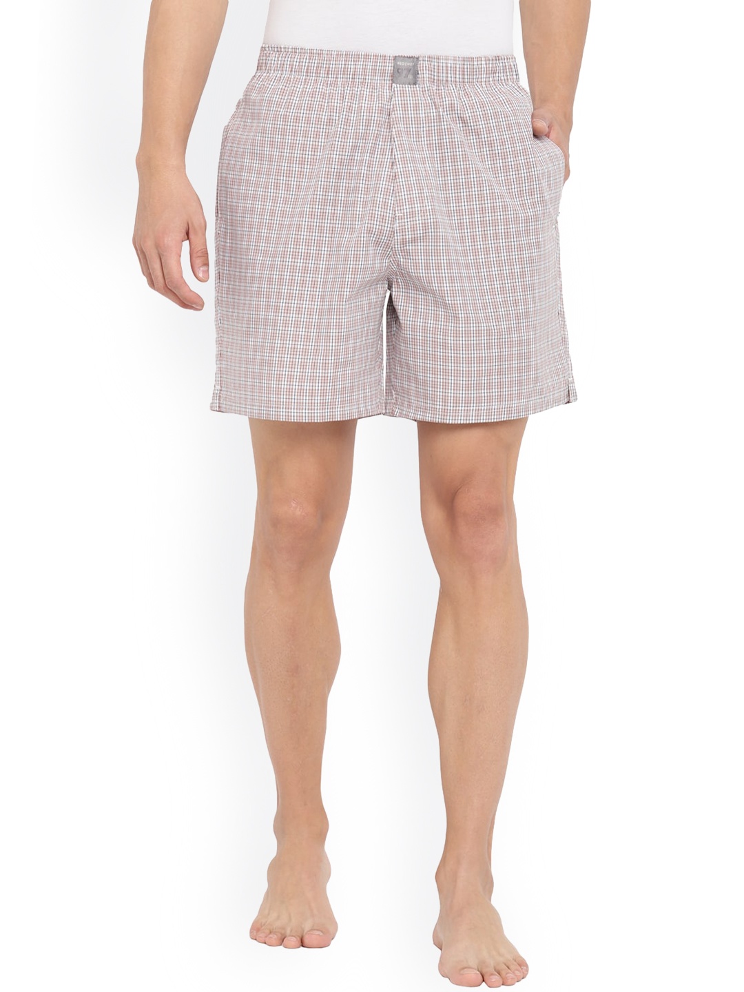 

Red Chief Pure Cotton Checked Boxers B20014 G0060