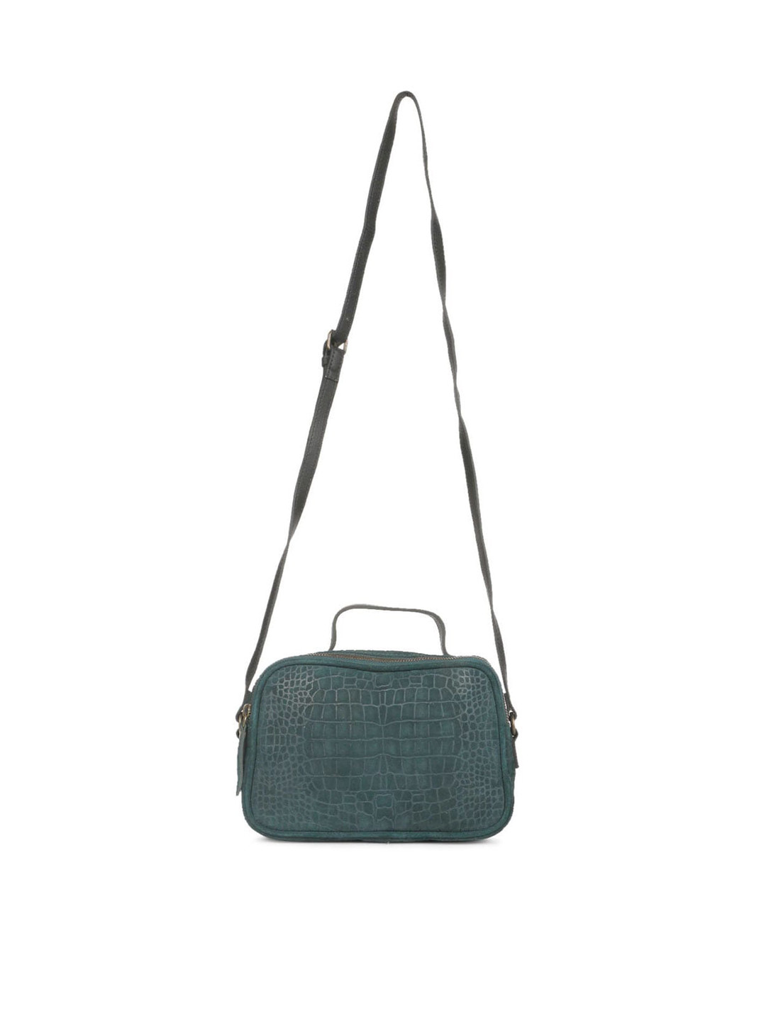 

Favore Leather Swagger Sling Bag, Green