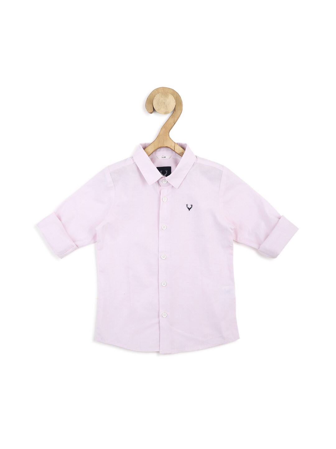 

Allen Solly Junior Boys Slim Fit Pure Cotton Casual Shirt, Purple