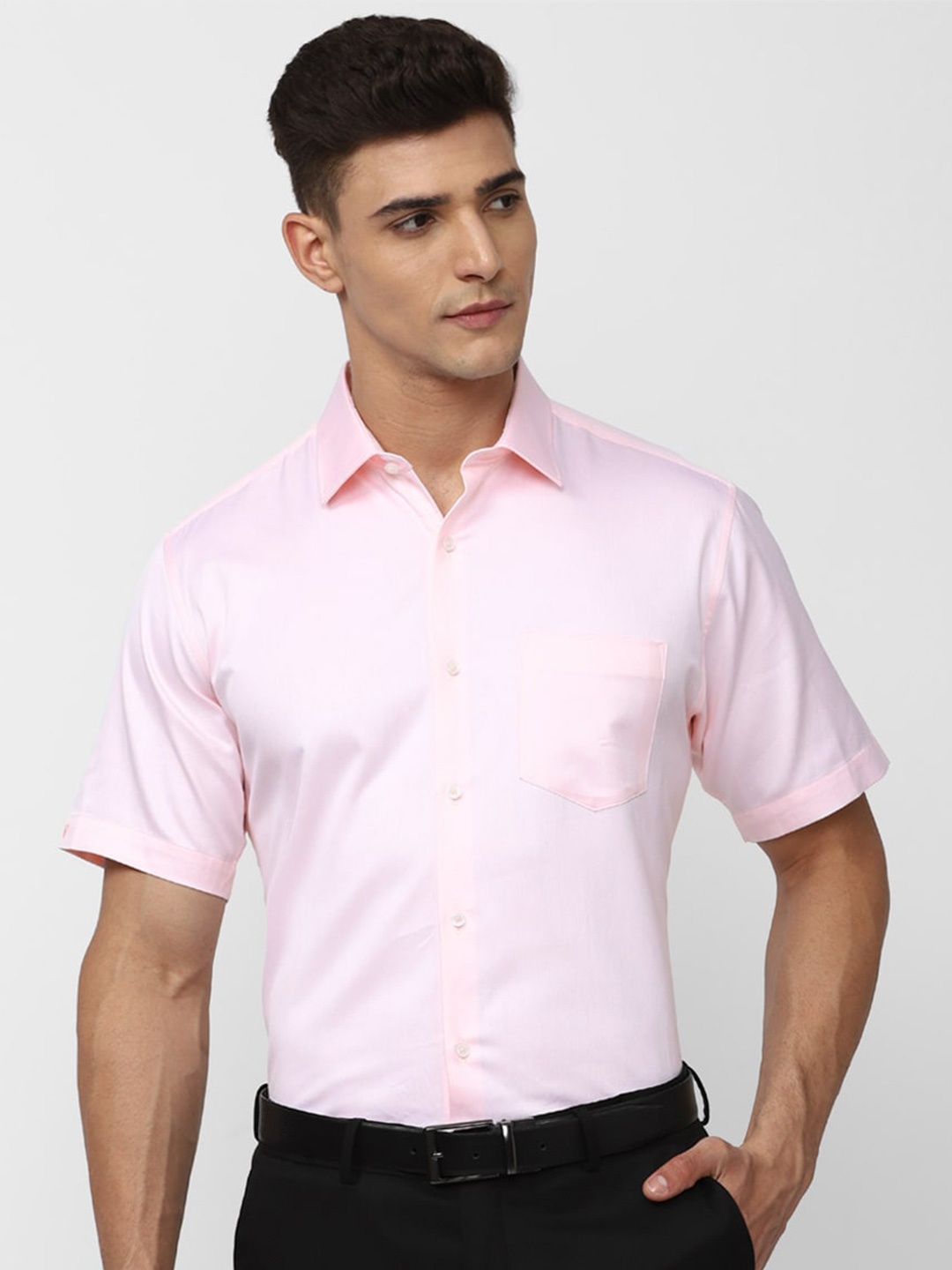 

Van Heusen Pure Cotton Formal Shirt, Pink