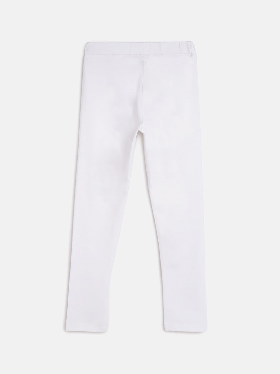 

TALES & STORIES Girls Slim Fit Ankle-length Leggings, White