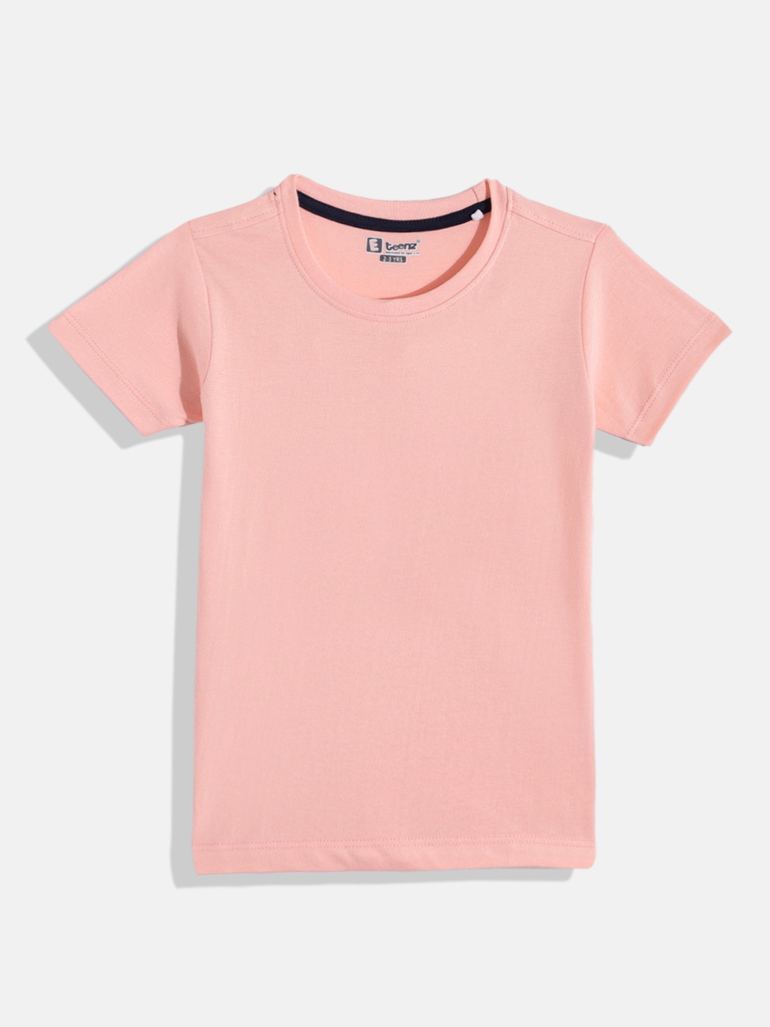 

Eteenz Boys Premium Cotton T-shirt, Peach