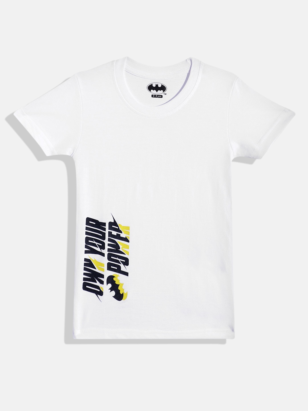 

Eteenz Boys Premium Cotton Batman Printed T-shirt, White