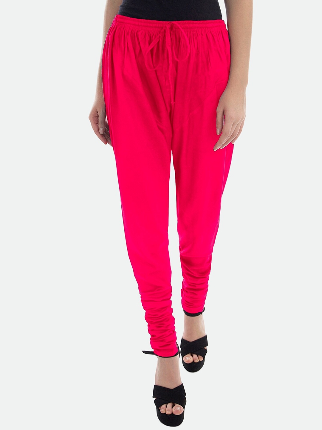 

PATRORNA Women Regular Fit Churidar, Pink