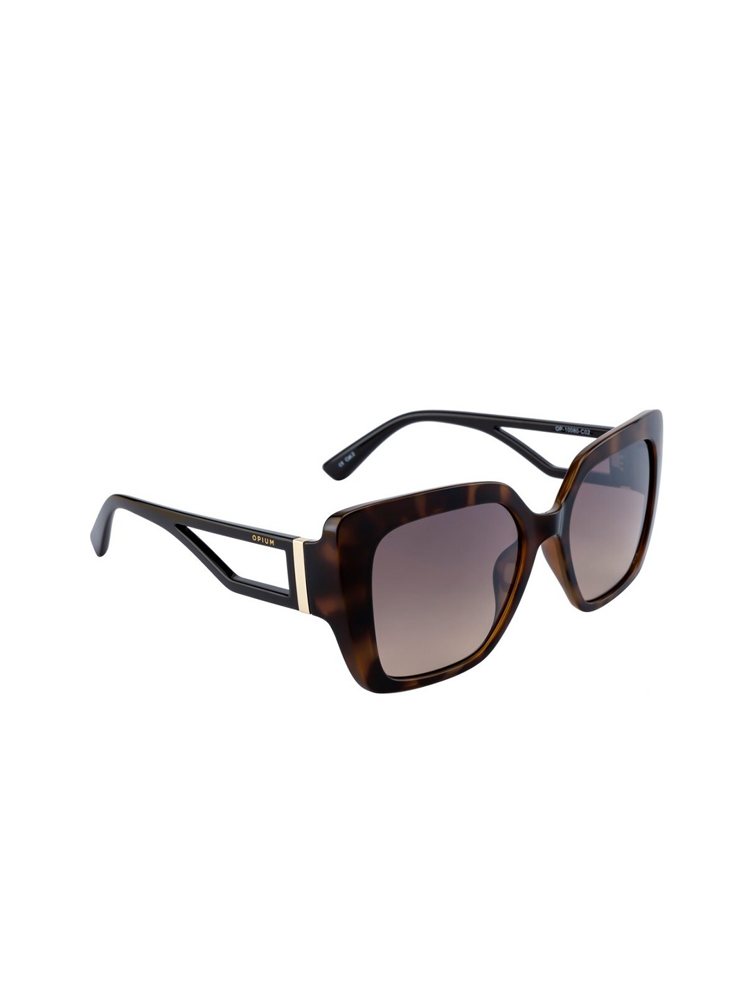 

OPIUM Women Lens & Square Sunglasses With UV Protected Lens OP-10080-C02, Brown