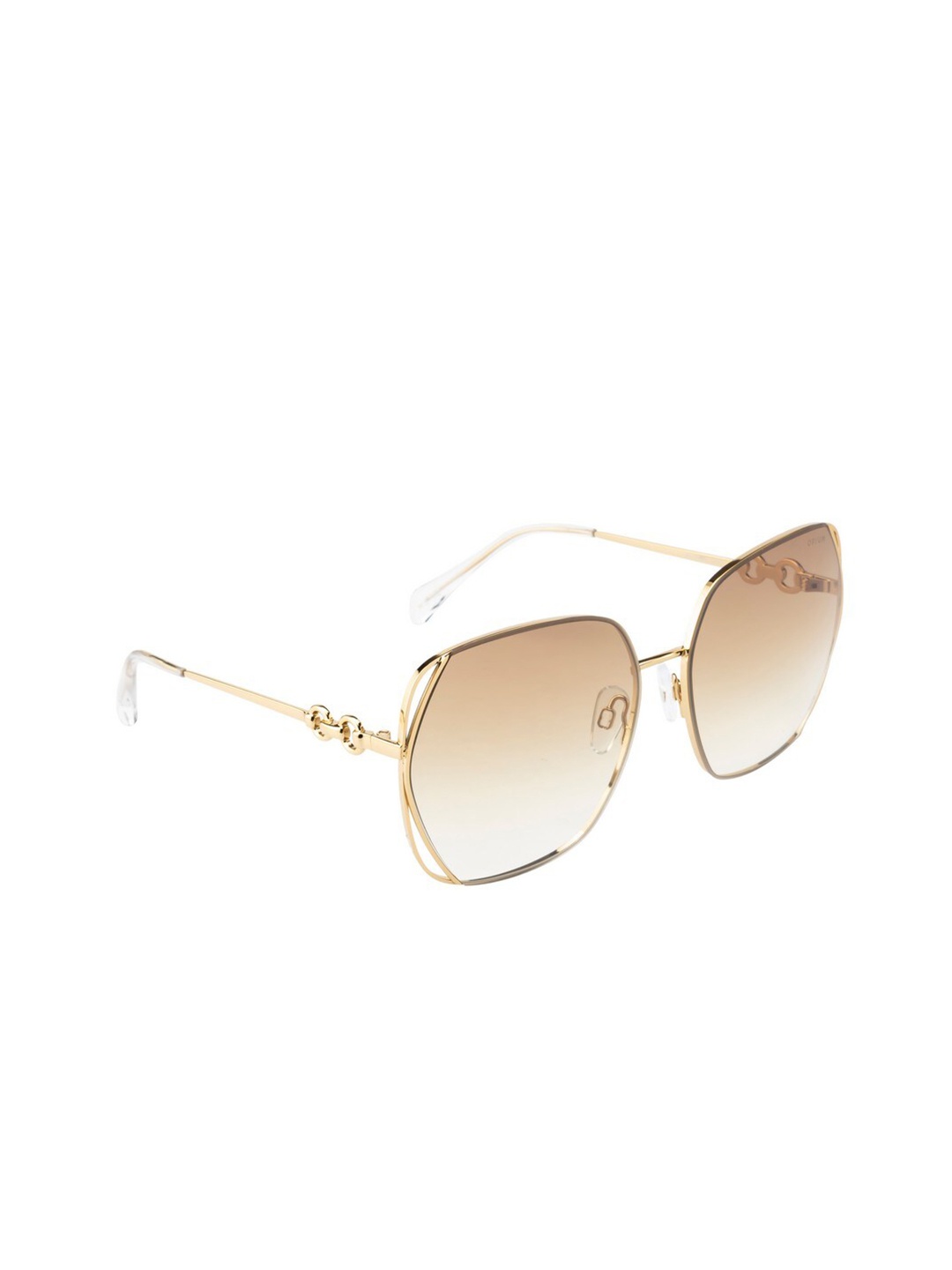 

OPIUM Women Butterfly Sunglasses With UV Protected Lens OP-10077-C03, Brown