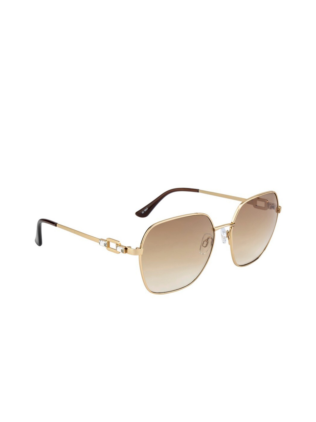 

OPIUM Women Sunglasses With UV Protected Lens OP-1954-C01, Brown