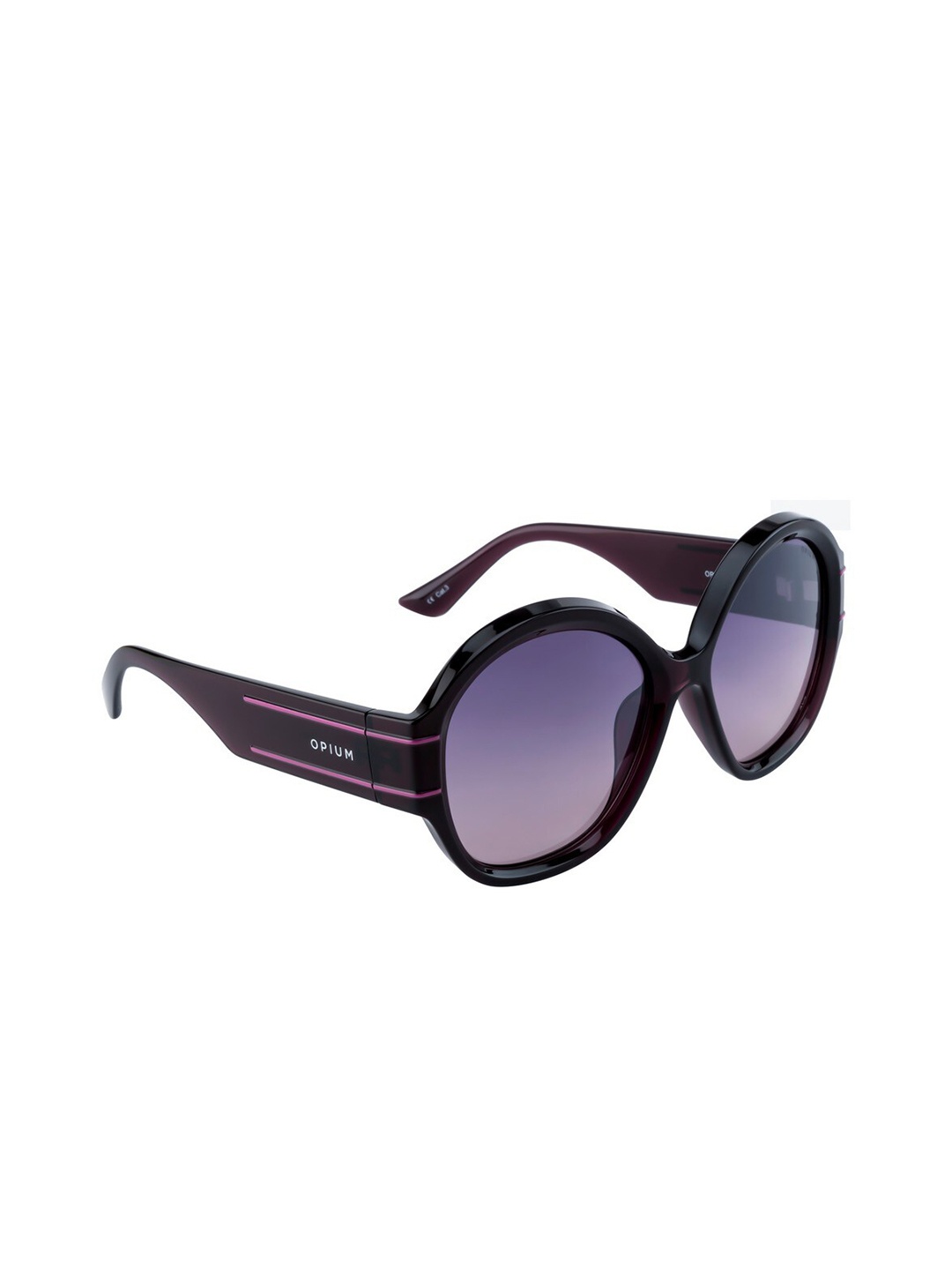 

OPIUM Women Lens & Round Sunglasses With UV Protected Lens OP-10083-C03, Purple