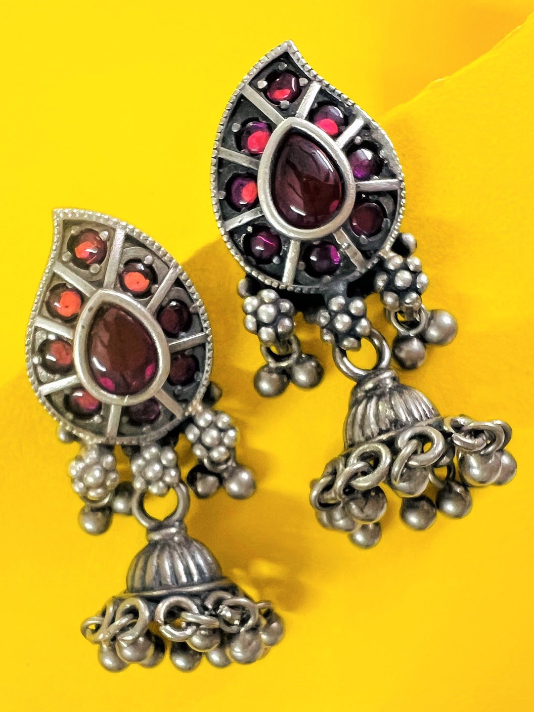 

Arte Jewels Contemporary Drop Earrings, Silver