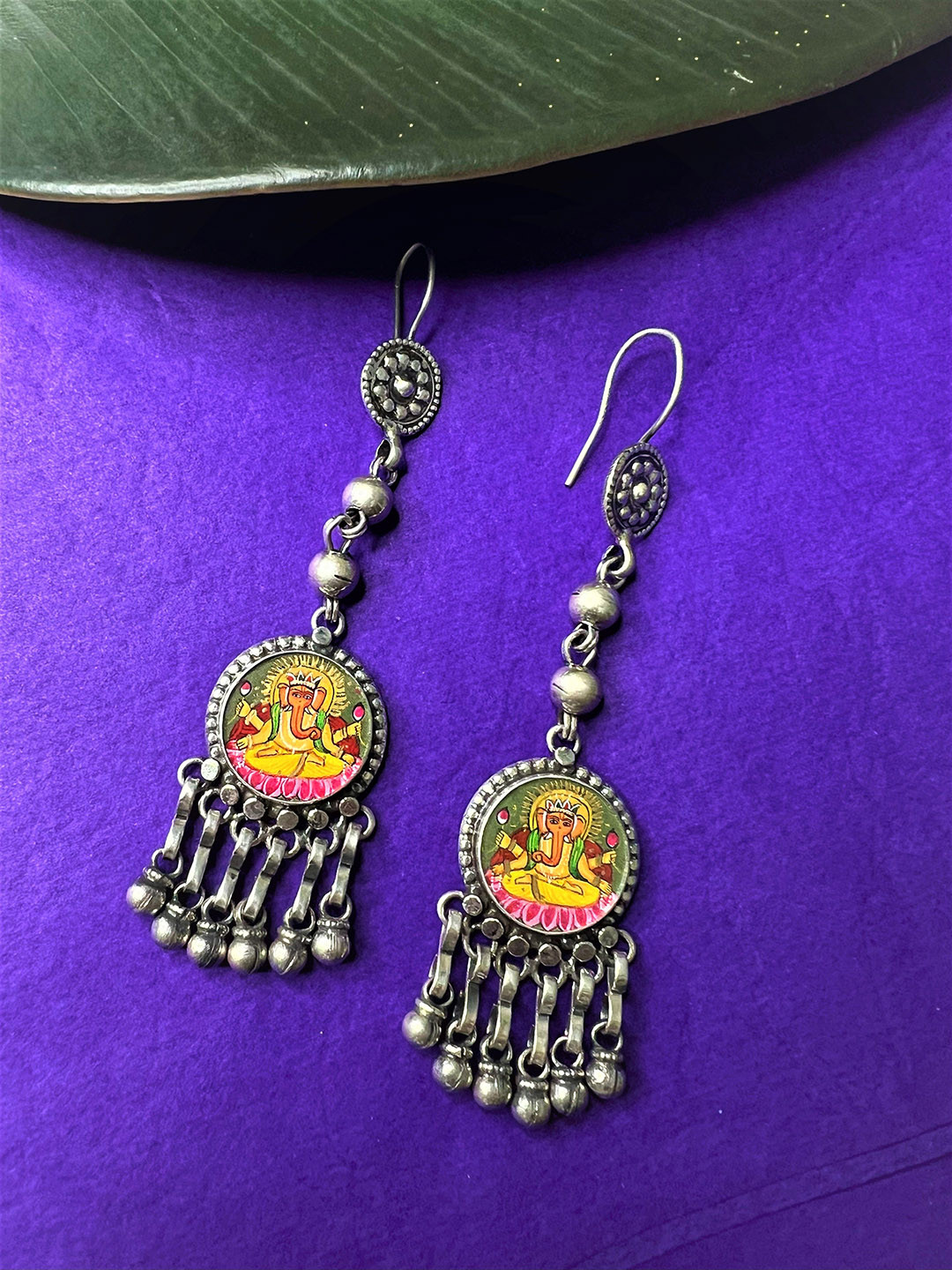 

Arte Jewels Contemporary Drop Earrings, Silver