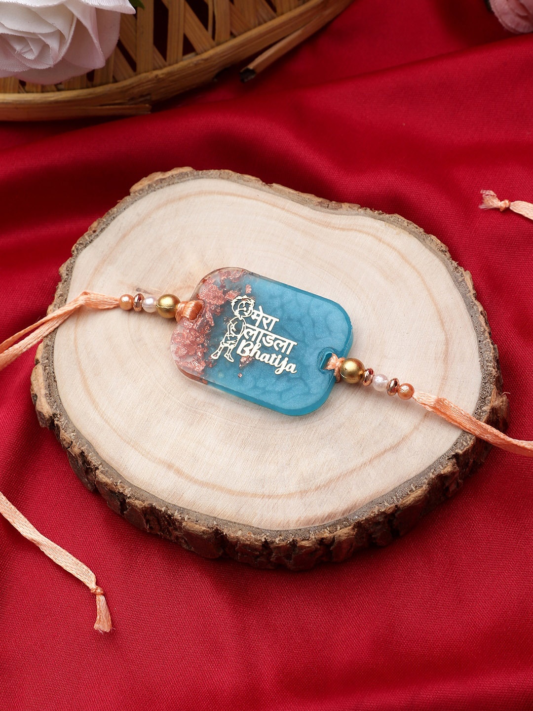 

Mali Fionna Gold-Plated Rakhi