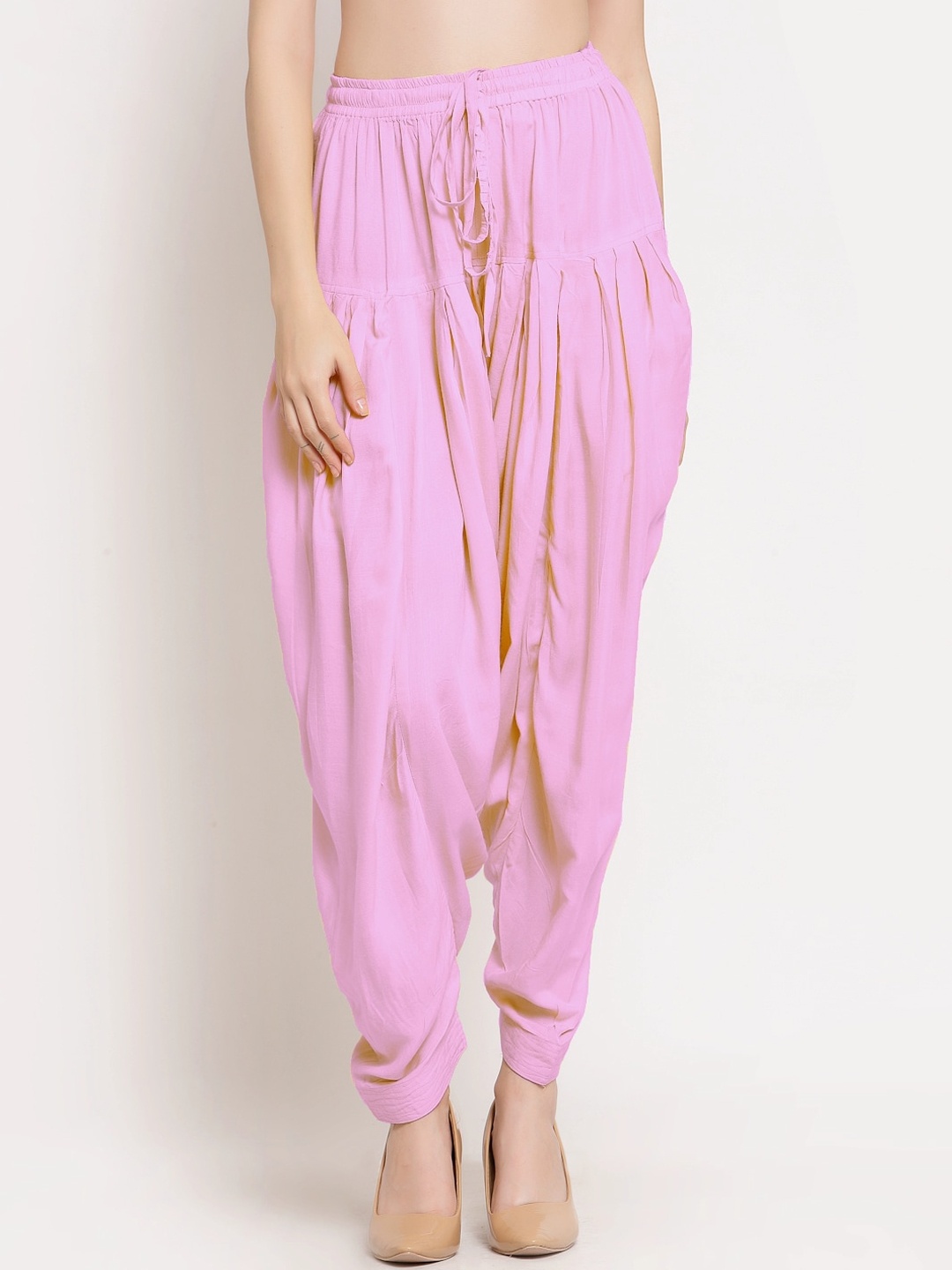 

PATRORNA Women Loose-Fit Salwar, Pink