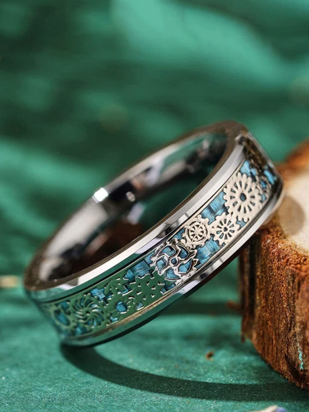 

MEENAZ Silver-Plated Finger Ring