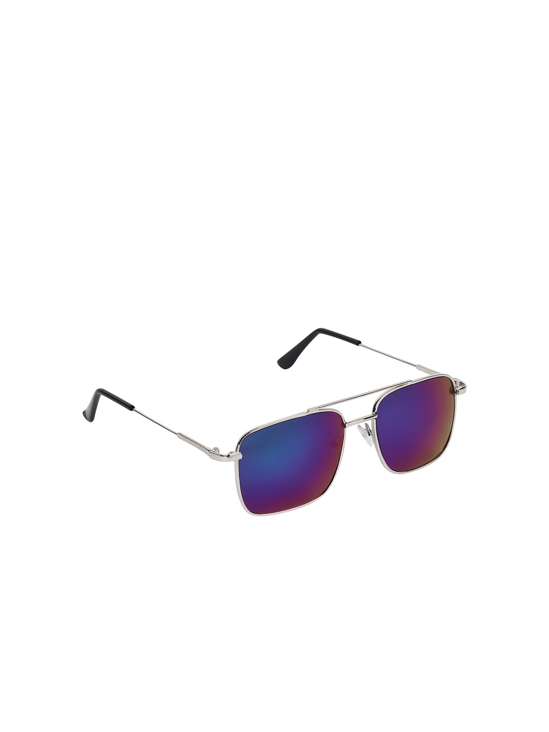 

CRIBA Full Rim Square Sunglasses with UV Protected Lens CR_3076_S-BLUM, Blue