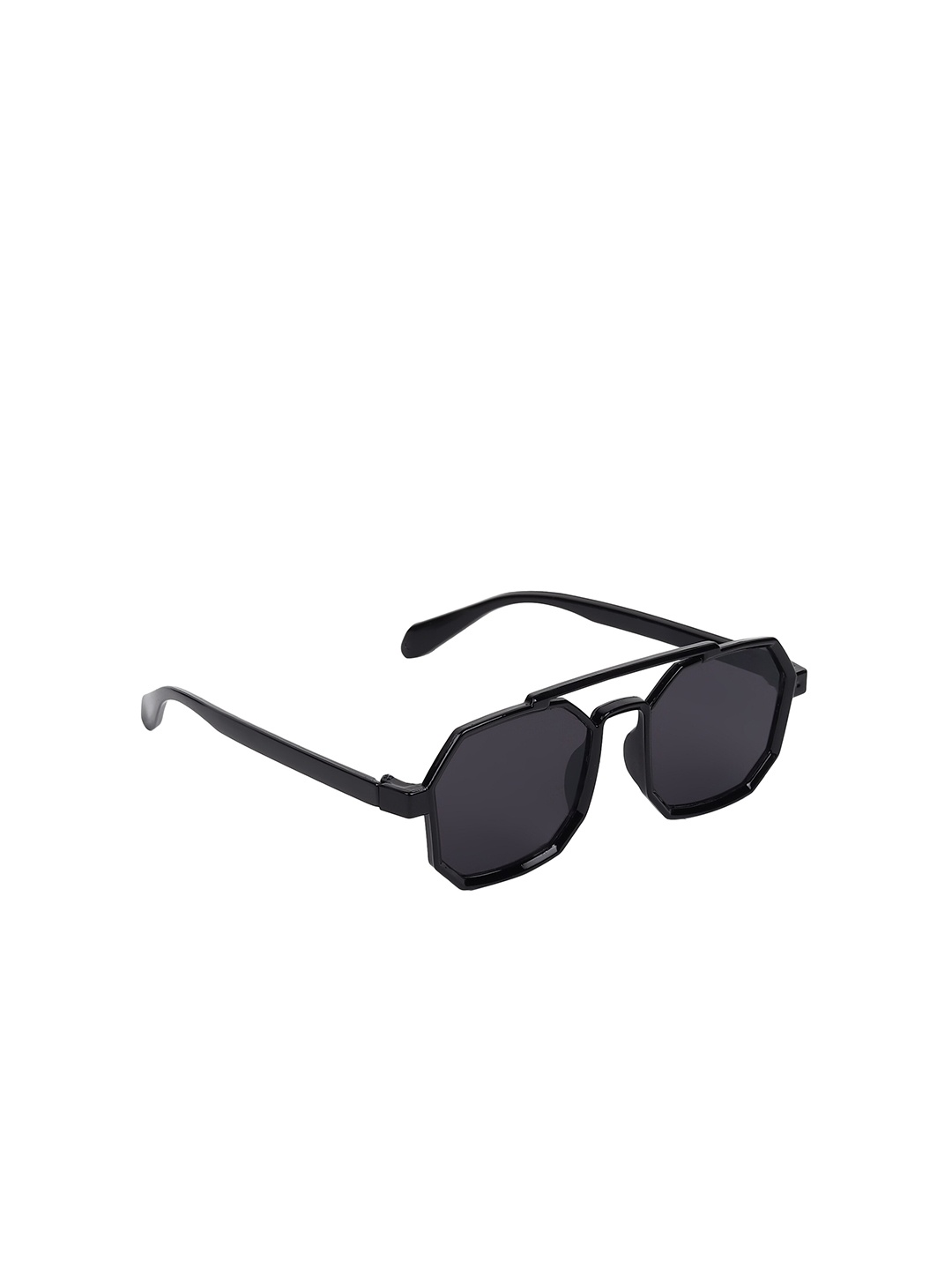 

CRIBA Full Rim Aviator Sunglasses with UV Protected Lens CR_11064_BLK, Black