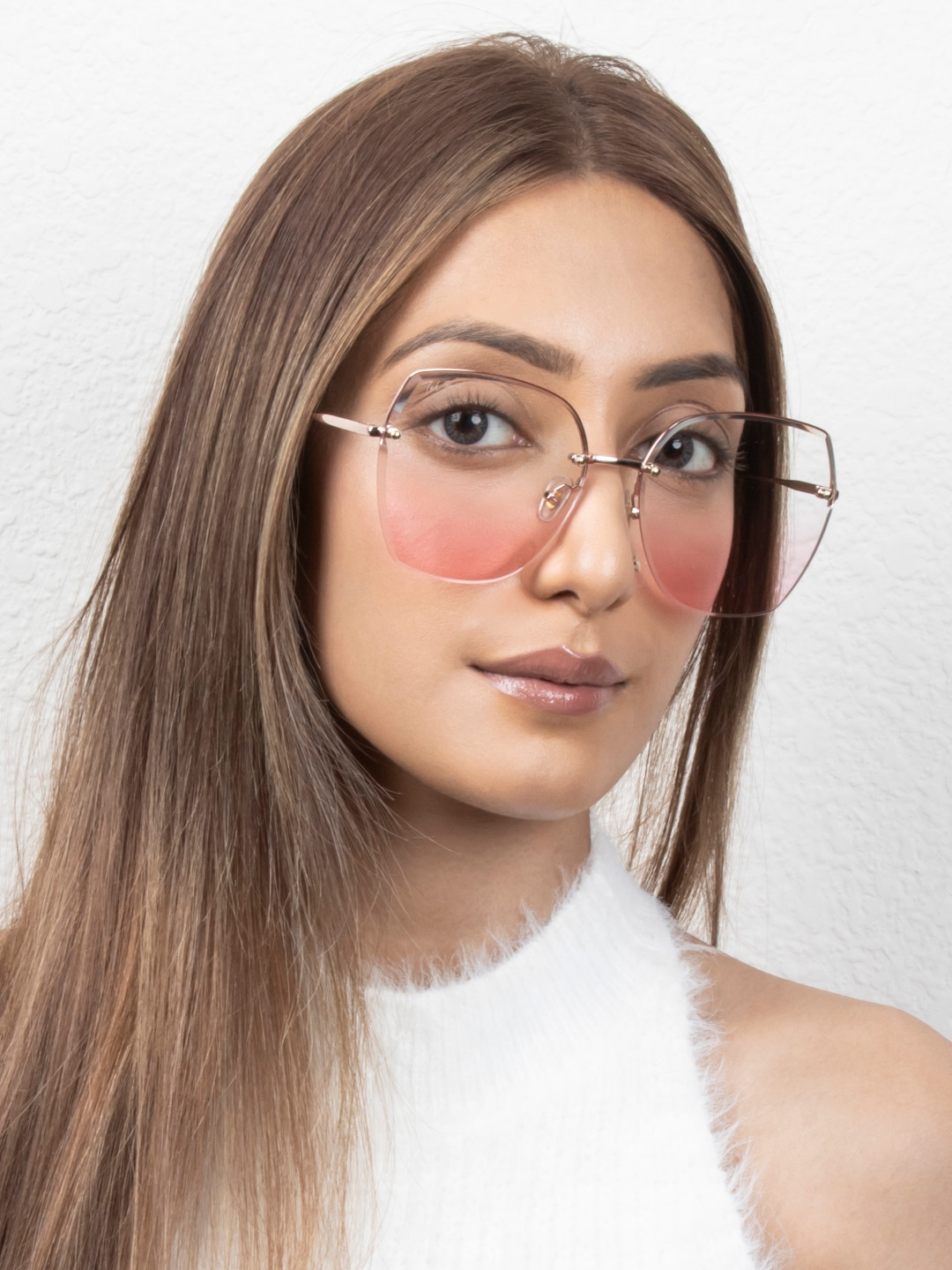 

Ted Smith Women Square Sunglasses with UV Protected Lens SCANDAL 3_C5, Pink