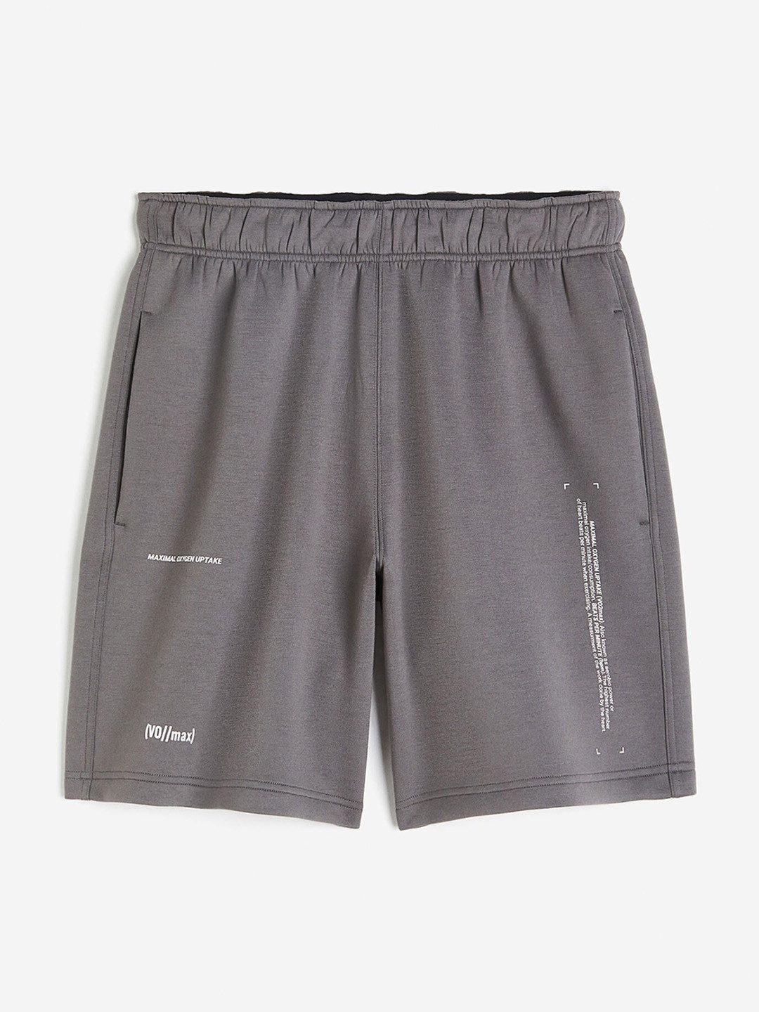 

H&M Men Dry Move Sports Shorts, Grey